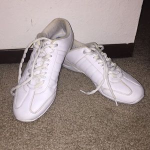 White cheer shoes